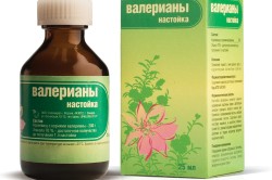 Настойка валерианы для притупления страха перед процедурой